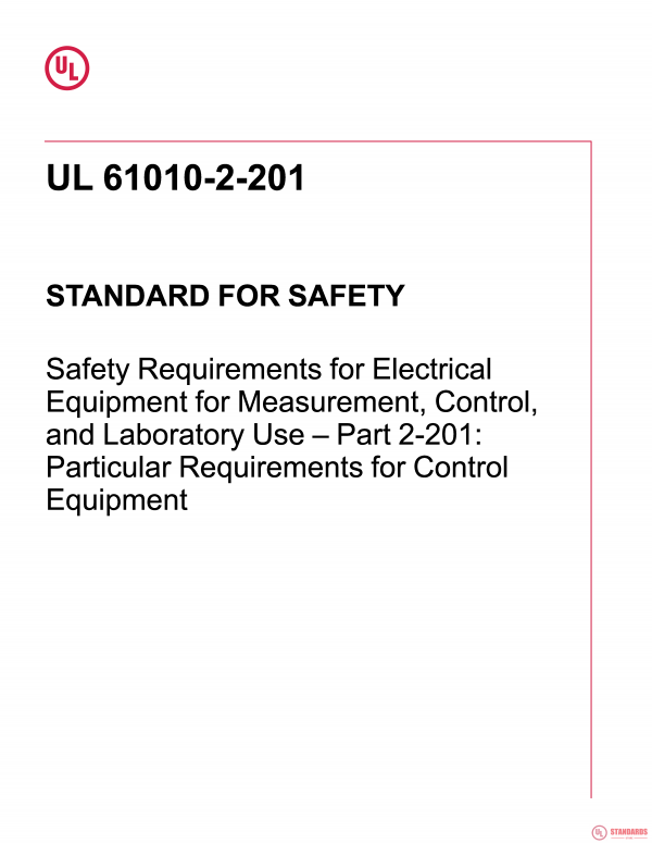 UL 61010-2-201 PDF UL 61010-2-201 PDF